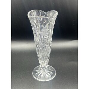ROYAL Irish Crystal  24% Lead Crystal Bud Vase Designed in Ireland 6.75" High